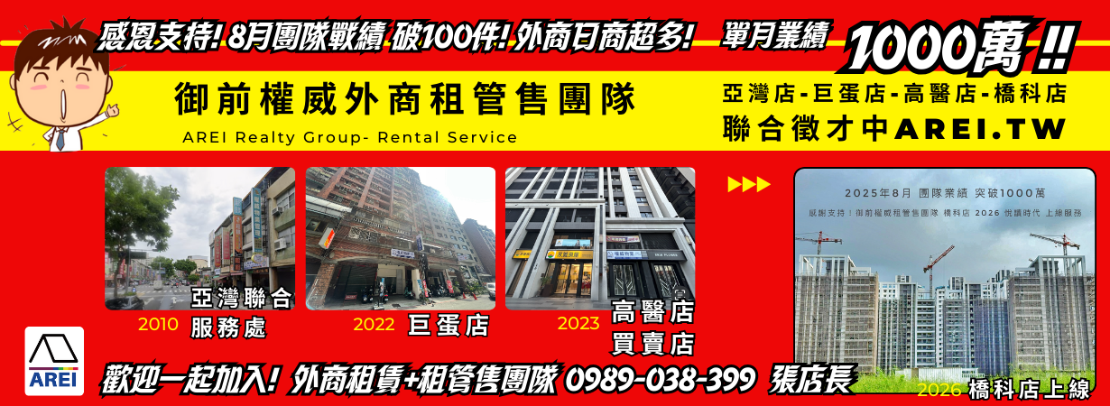權威物業-外商企業租賃 