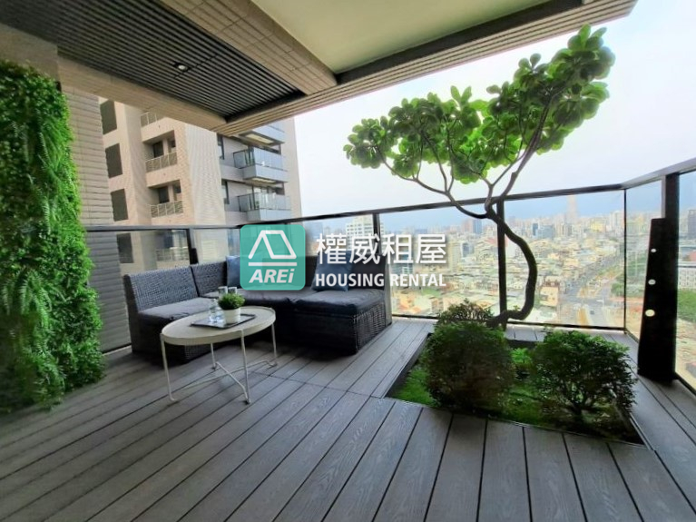 🌿台鐵三塊厝|明日匯｜高樓靜謐・雙主臥三房平車