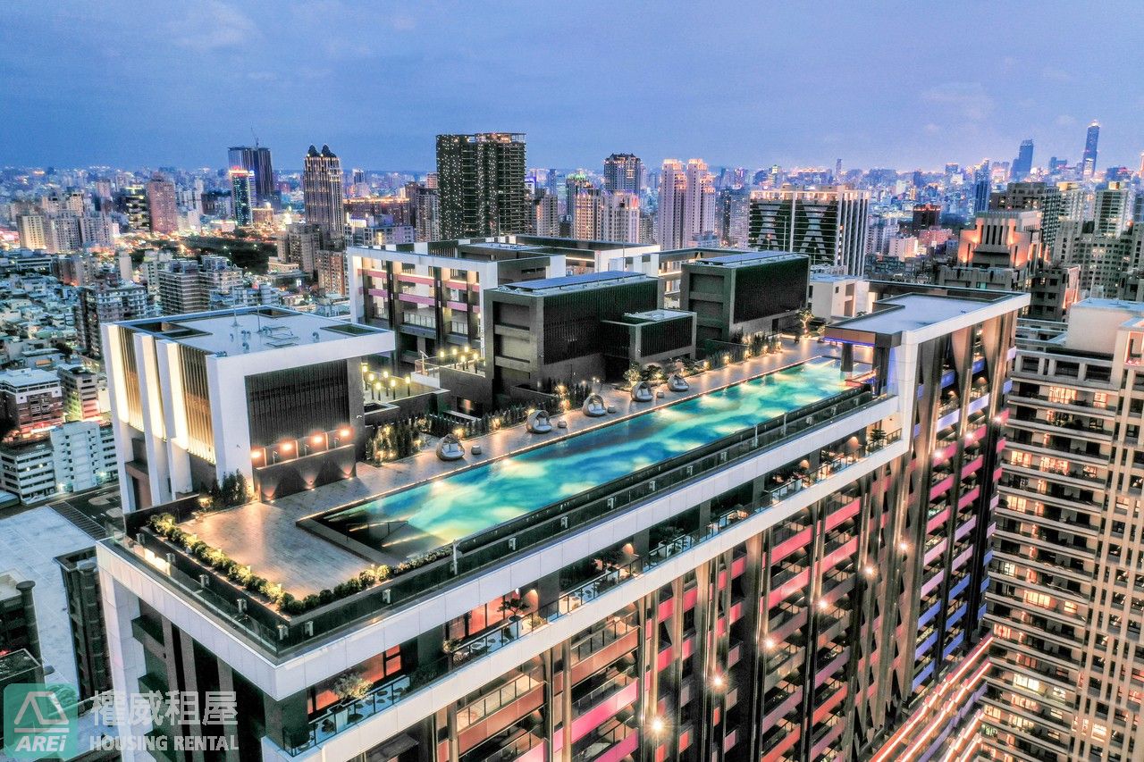 🏙️美術館美術皇居・北歐風3房平車泳池