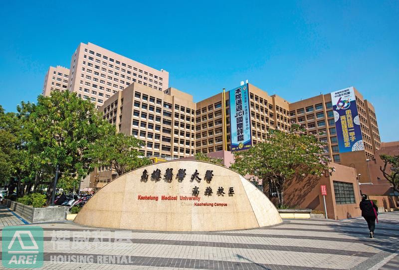 高醫商圈郡都當代緻美2+1房3陽台(含一運用空間)