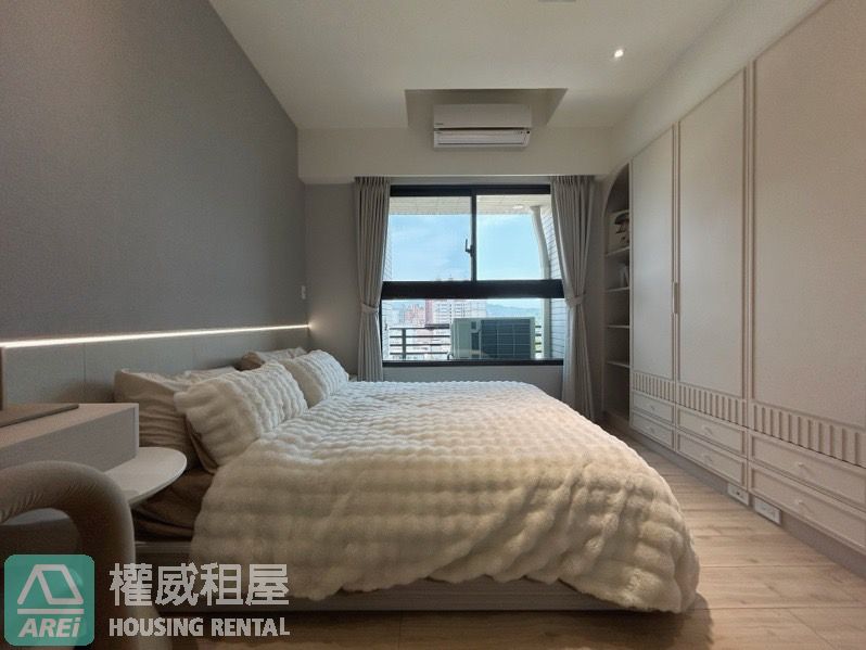 高鐵棧｜日系奶油風景觀2房可租補