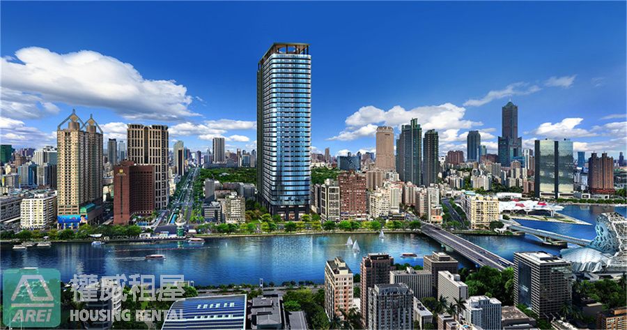 愛情河左岸｜愛河美景｜景觀三房平車
