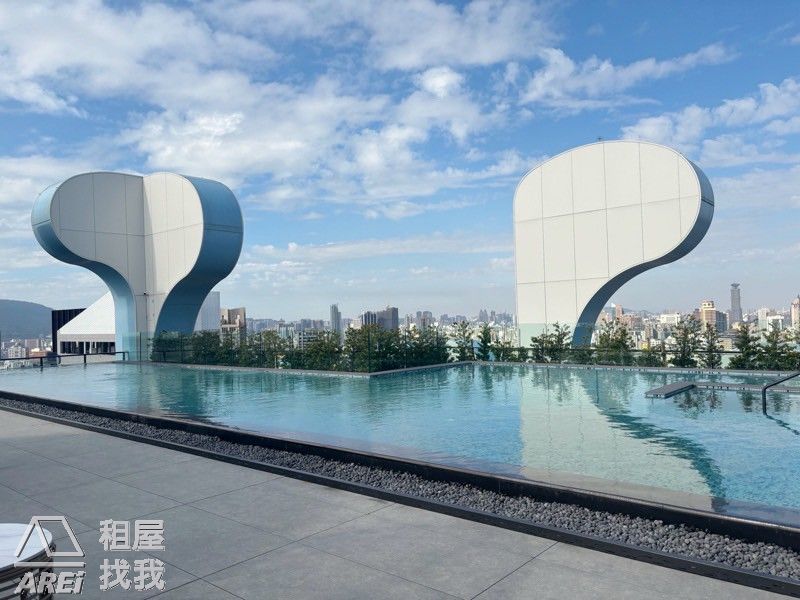 三多捷運站|京城新世界全新景觀2房|高空泳池|可租補