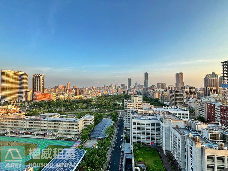 中央公園R9/O4雙捷∣民生香榭∣邊間雙景觀陽台2+1房平車