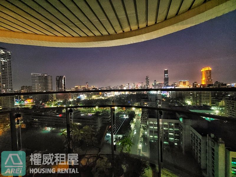 中央公園R9/O4雙捷∣民生香榭∣邊間雙景觀陽台2+1房平車