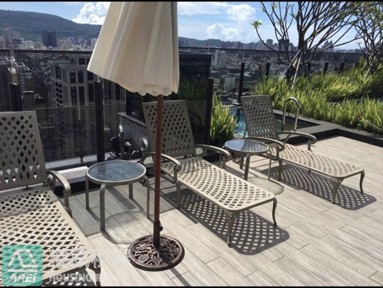 信義MRT大悅景觀夢幻2房平車可租補