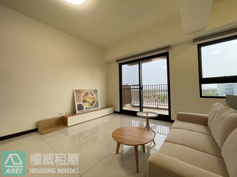 高鐵站遠雄明日讚無印2+1房平車可租補