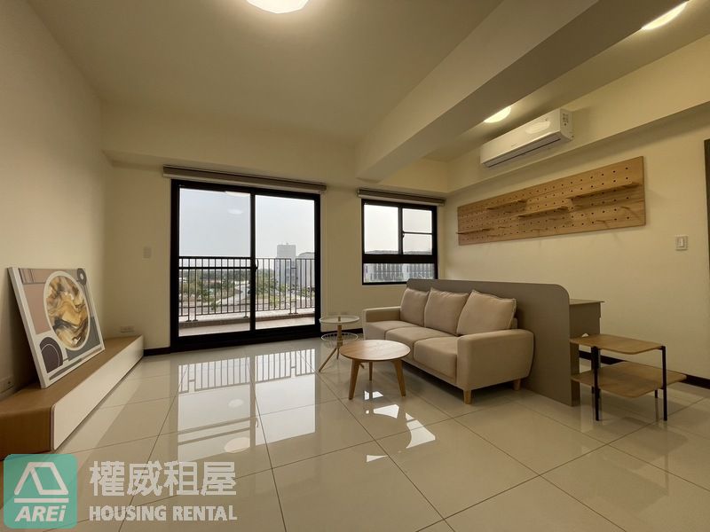 高鐵站遠雄明日讚無印2+1房平車可租補