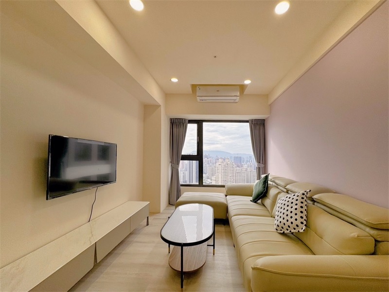 🚋高科大輕軌旁｜和築豐光無敵景觀高樓層｜全新採光2房2衛｜可租補