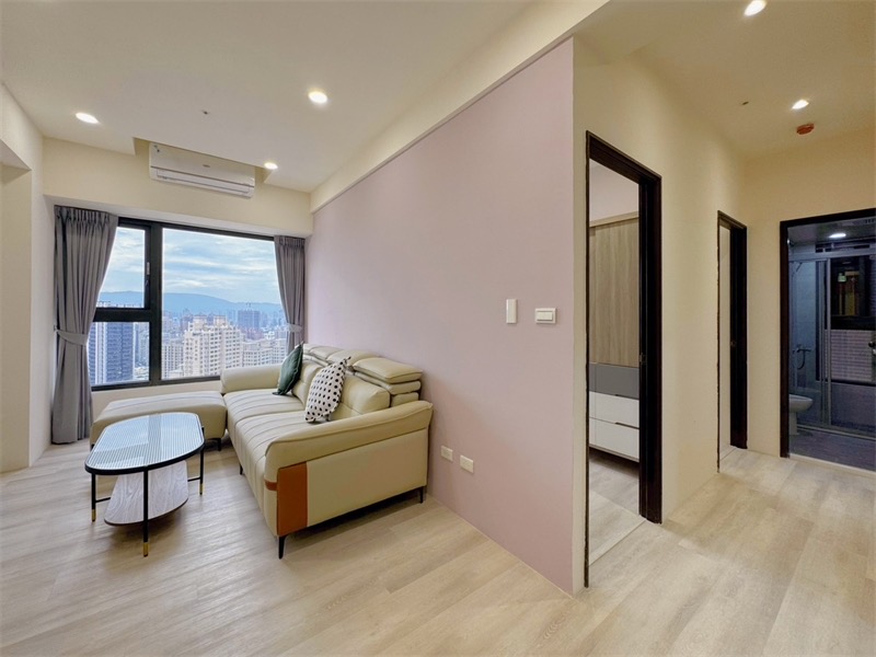 🚋高科大輕軌旁｜和築豐光無敵景觀高樓層｜全新採光2房2衛｜可租補