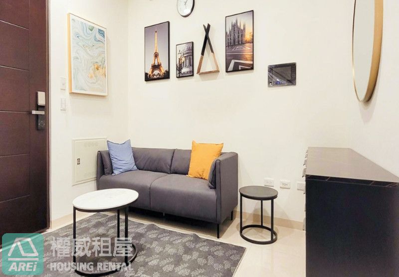 高鐵MRT鑫高鐵明亮兩房車位可租補