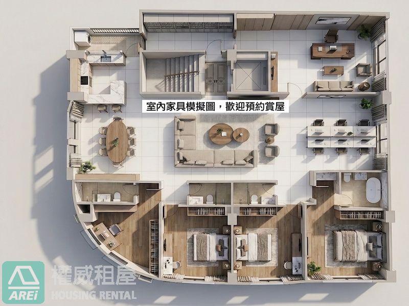 R13錢進凹子底漢神 一層一戶住辦 行政事務團隊首選平車