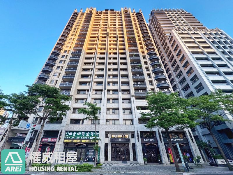 高鐵特區博愛綻高樓層明亮大三房平車