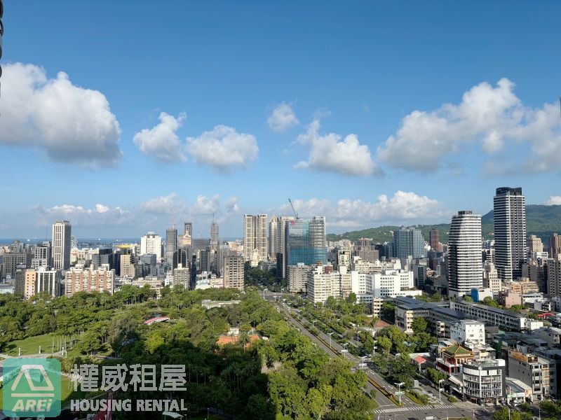 民生一號院｜中央公園首排｜步行捷運５分鐘｜附家電傢俱