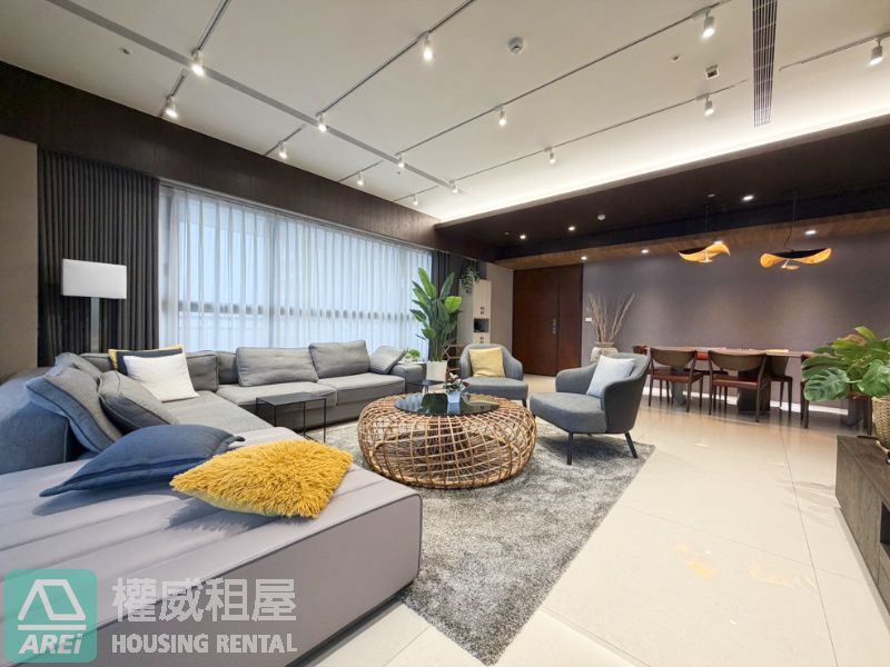 美術帝國｜美術館第一排180°景觀4+1泳池