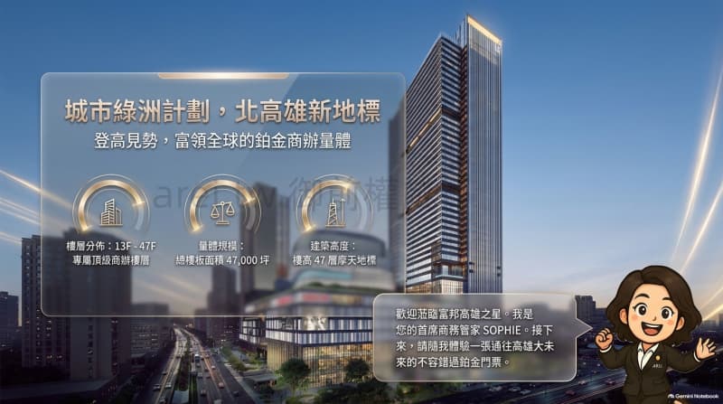 富邦之星-2027高雄頂級百貨商辦企業總部