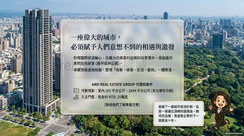 富邦之星｜600坪-2027高雄頂級百貨雲端領袖商務殿堂