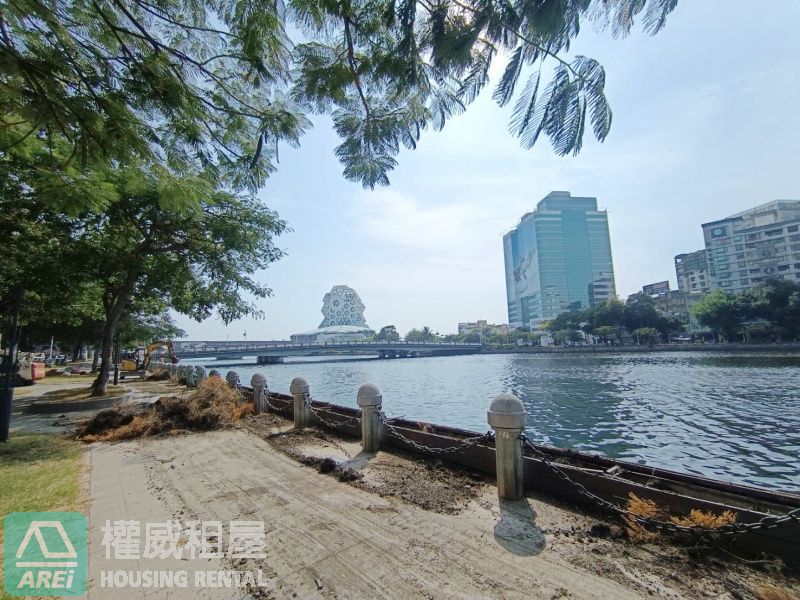 京城天下愛河畔精美兩房！近高流/駁二特區/近輕軌/可租補